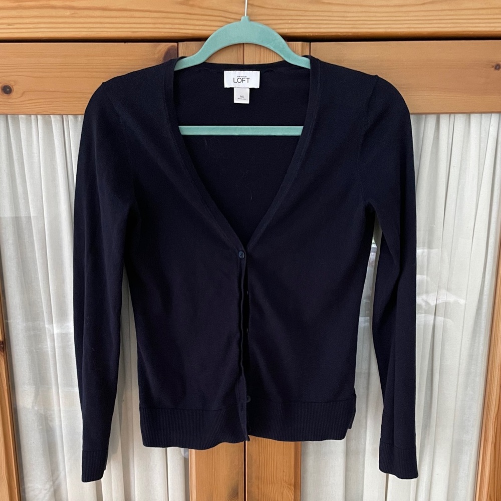 Ann Taylor Loft Long Sleeve Cardigan Sweater